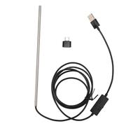 Endoscope industriel étanche IP67 720P 3 en 1, compatible USB Type-C et Micro-USB, avec 6 LED, pour téléphone et tablette - caméra d’inspection de 1,5 m (5,0MM)