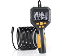 Endoscope industriel HD 1080p - Caméra d'inspection numérique avec protection étanche IP68 de 8 mm - Écran IPS de 2,8 pouces - Câble semi-rigide de 4,5 m - Meilleure expérience utilisateur qu'un endos