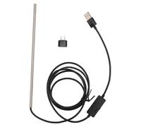 Endoscope industriel IP67 étanche 720P 3 en 1 USB type C micro-endoscope avec 6 LED pour téléphone tablette 4,9 pieds 5 mm / 0,2 pouces