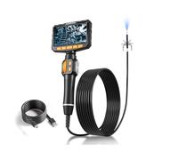 Endoscope industriel portable avec résolution 1920 x 1080 1 m Câble semi-rigide et étanchéité IP67 pour examen mécanique endoscope USB C