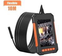 Endoscope industriel portable P40 IP67 étanche 8 mm lentille écran LCD 4,3 pouces écran LCD 1920 * 1080p caméra HD capacité