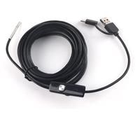 Endoscope WiFi 3-en-1, boroscope, objectif de 3,9 mm, étanche IP67, câble de 5 mètres