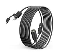 Endoscopes, Caméra endoscopique WiFi à focale Automatique 3X, 14.5mm, caméra d'inspection, Endoscope CMOS, Microscope numérique(1m)