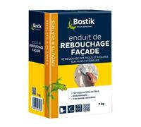 Enduit BOSTIK Rebouchage Façade Poudre 1KG