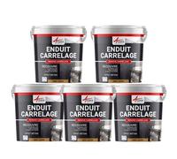 Enduit carrelage salle de bain cuisine mural et sol recouvre et rénove faïence masquage - RENOVE CARRELAGE Cuivre Offre Spéciale : 5 x 20KG