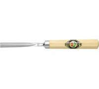 Kirschen Outil de sculpture à copeaux droit 39 – 3239004, manche beige/argent 4 mm