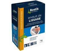 Enduit de lissage - BOSTIK - poudre 1 Kg - Intérieur - Blanc