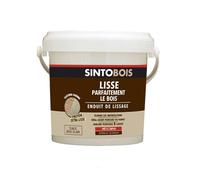 Enduit de lissage parfait SINTO BOIS clair 1kg