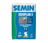 Enduit de Ragréage Autolissant Kedoplan 3 Semin, Sol Intérieur, sac de 25 kg