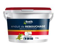 Enduit de rebouchage - BOSTIK - pâte 4 Kg - Rebouche jusqu'à 1cm en une seule passe