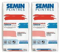 Enduit de Rebouchage et Lissage Semin (Françoise), Intérieur, en Poudre, sac 15 kg, lot de 2