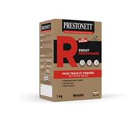 Enduit de Rebouchage PRESTONETT REBOUCHER en Poudre en Boîte 1 KG pour Intérieur