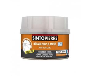 Enduit de rebouchage Sinto Pierre pour pierres et marbres - Blanc SINTO