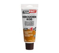 Enduit de rebouchage - TOUPRET - Spécial bois - 330g - Prêt à l'emploi - Marron