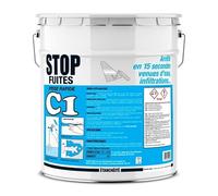 Enduit d'étanchéité, prise rapide, colmatage, anti-infiltrations, murs, maçonnerie, sous-sols, bassins C1 stop fuites - PROCOM 25 Kg