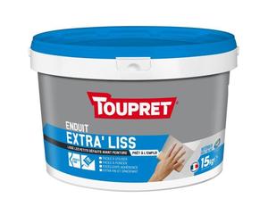 Enduit Extra'Liss pâte 15kg - Enduits de lissage