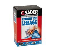 Enduit lissage poudre SADER - Blanc - Intérieur - COV