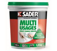 Enduit multi-usages - SADER - Prêt à l'emploi - 1 5kg - Blanc - COV