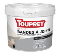 Enduit prêt à l'emploi pour plaques de plâtre Toupret 5kg