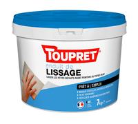 Enduit prêt à l'emploi pour surface fine Toupret 7kg