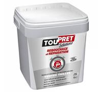 Enduit Rebouchage et Réparation en pâte - gris - 1L TOUPRET