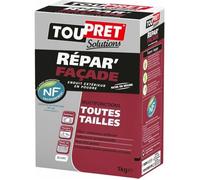 Enduit Repar'Façade en poudre - blanc - 1kg TOUPRET
