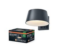 ENDURA STYLE SOLAR BRIGHT SENSOR Wall Brella IP54 Dark Grey