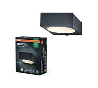 ENDURA STYLE SOLAR BRIGHT SENSOR Wall Down IP54 Dark Grey