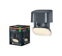 ENDURA STYLE SOLAR BRIGHT TURN SENSOR Wall Turn IP54 Dark Grey