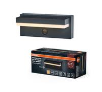 OSRAM Endura Style Solar LED Applique murale robuste, 2,5W, 3000K blanc chaud, 180 lm, USB, capteur PIR, 1 mois