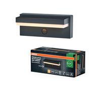 OSRAM Endura Style Solar LED Applique murale robuste, 2,5W, 3000K blanc chaud, 180 lm, USB, capteur PIR, 1 mois