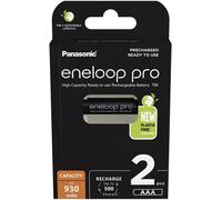 Panasonic Piles rechargeables Eneloop Pro AAA 930 mAh 2 pièces