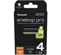 Panasonic – Piles rechargeables Eneloop Pro – AA 2500 mAh – 4 pièces