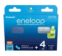 Sanyo Pile rechargeable AA (LR6) eneloop HR06 NiMH 2000 mAh 1,2 V – 4 pièces
