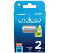 Eneloop Pile Rechargeable Bk-4mcde/2be 800mah 2 Unités