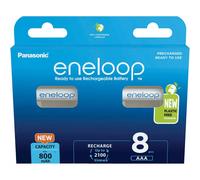 Eneloop Pile Rechargeable Bk-4mcde/8be 800mah 8 Unités