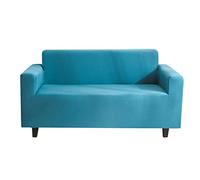 ENEN Housse de Canapé Extensible, 1 2 3 4 Places Couvre Canapé avec Accoudoirs Élastique Revêtement de Canapé Couverture de Fauteuil- Salon/Chambre Décor (Couleur Bleu lac,3 Places(190-230cm))