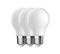 Energetic GLS Lot de 3 ampoules LED givrées E27 8,2 W 1055 lumens Blanc chaud 2700 K