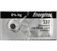 Energizer 337 SR416SW Lot de 2 piles à oxyde d'argent pour montre