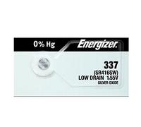 Energizer 337 SR416SW Lot de 2 piles de montre à oxyde d'argent