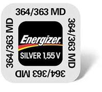 Energizer 364/363 364 SR621SW Pile Bouton pour Montres oxyde d'argent économique en énergie 2,2x6,8 (HxØ/mm)