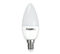 Energizer 8845 LED Bougie Lampe E14 3,4 W Translucide en Chaud Blanc