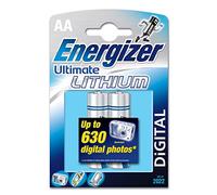 Energizer AA 1,5V Ultimate Lithium (Paquet de 2 piles) 01330 Multicolore