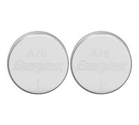 2 Piles LR44 / A76 / V13GA Energizer Alcaline 1,5V