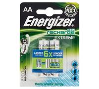 ENERGIZER Lot de 6 Blisters de 2 Accus Piles rechargeables HR6 Extreme AA 2300mah