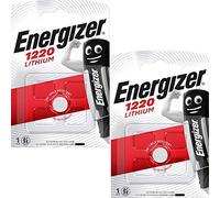 Energizer CR 1220 Pile Bouton (Lot de 2) - Piles Lithium 3V