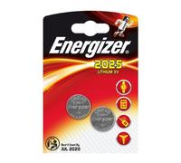 Energizer CR2025 piles boutons lithium 3V ø 20 mm (pack de 2)