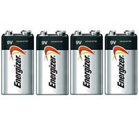 Energizer E522 Max 9V Alkaline battery Exp. 03/18 or later Made in USA - 4 Count by Energizer
