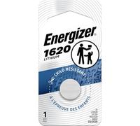 Energizer ECR1620BP Piles Non Rechargeables Lithium Button/Coin CR1620 Argent