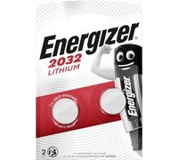 ENERGIZER Energizer CR2032 Battery Lithium for Small Electronics 5004LC 240mAh 3V Ref 628747 [Pack 2]